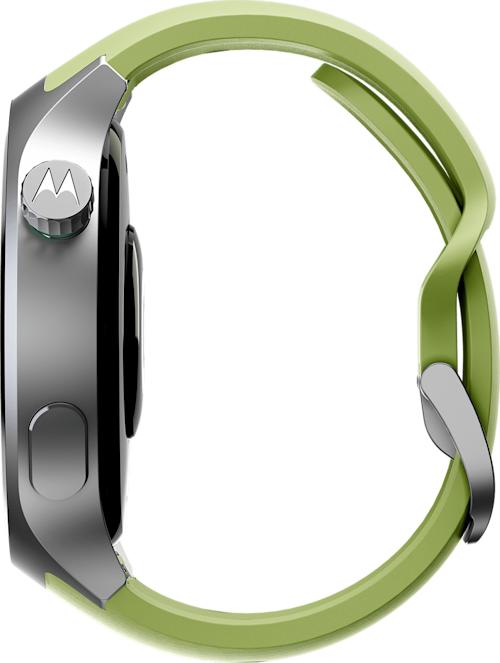 Motorola Moto Watch Silver + Herbal Garden