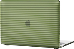 Tech21 Evo Wave Apple MacBook Pro 13 M1/M2 -Suojakuori Vihreä