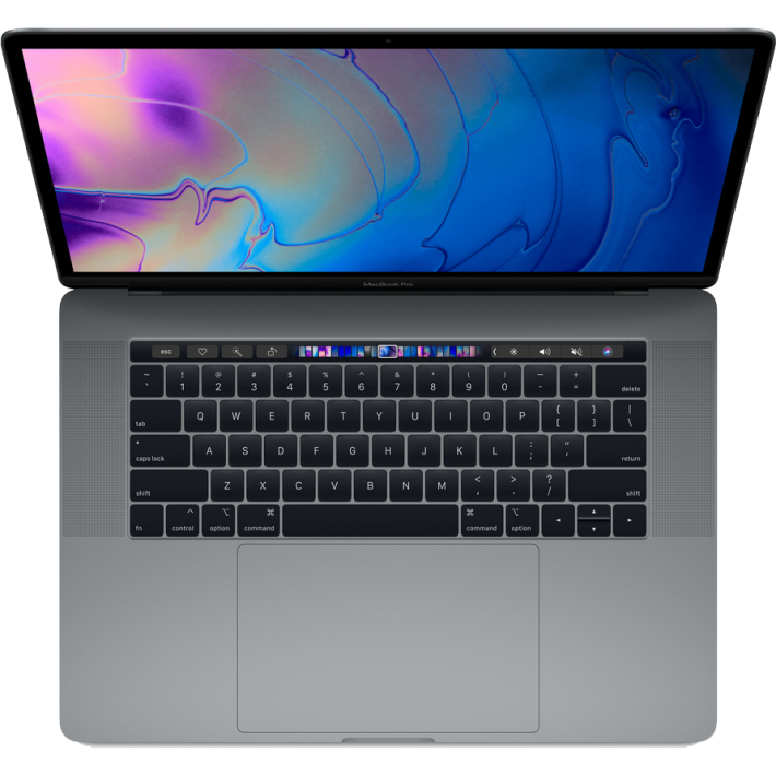 Apple MacBook Pro 15 Touch Bar (2019) i9/2,4GHz/32GB/512SSD/Vega20 tähtiharmaa
