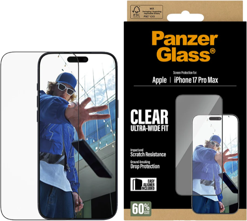 PanzerGlass Apple iPhone 17 Pro Max -näytönsuojalasi