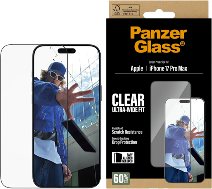 PanzerGlass Apple iPhone 17 Pro Max -näytönsuojalasi