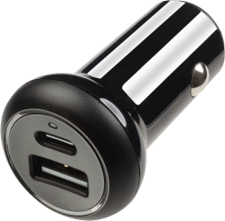 Vivanco USB-C/USB-A 2x24W -autolaturi