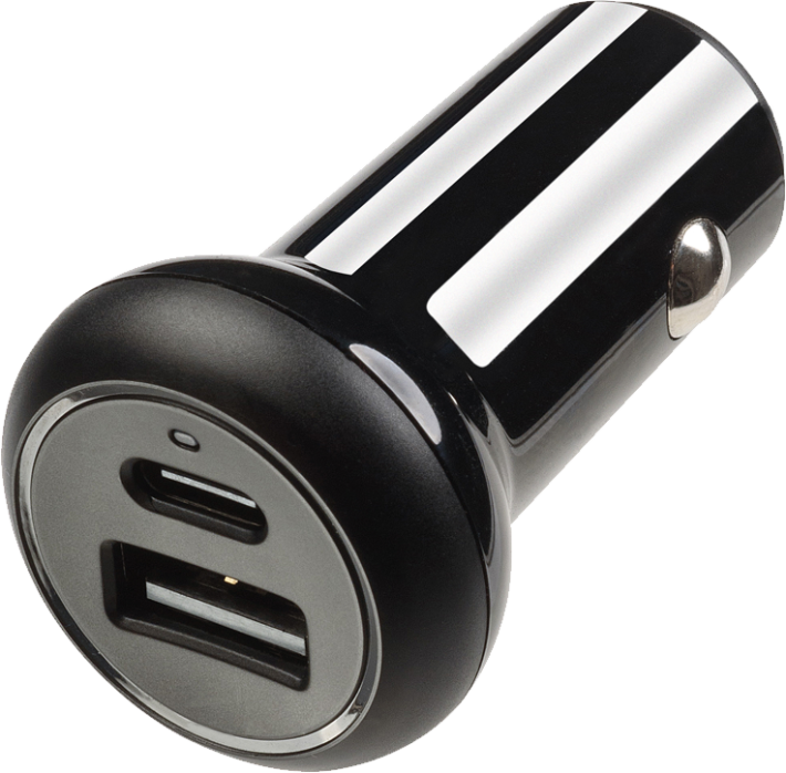 Vivanco USB-C/USB-A 2x24W -autolaturi