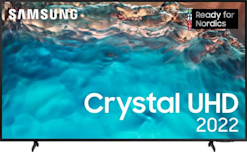 Samsung BU8005 Crystal UHD 4K TV 65 tuumainen