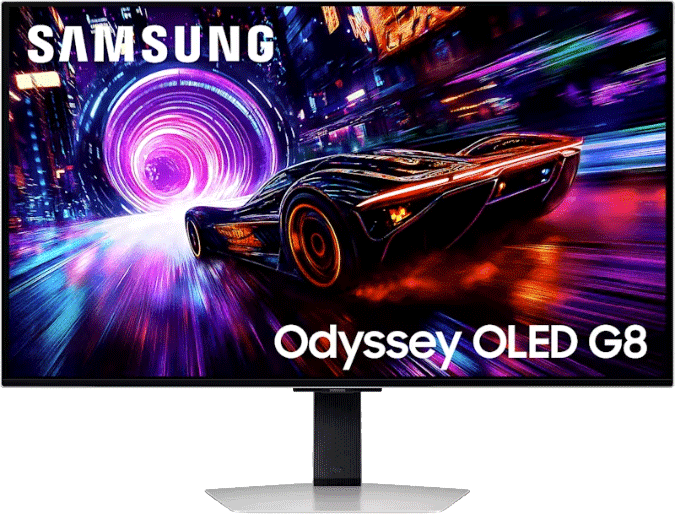Samsung Odyssey G8 G81SF 32 tuumainen 4K OLED näyttö