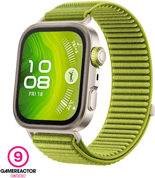 Huawei Watch Fit 4 Pro Vihreä nylonranneke