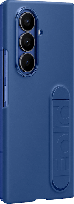 Samsung Galaxy Z Fold7 Silicone Case -suojakuori Sininen