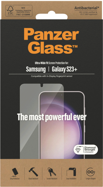 PanzerGlass Samsung Galaxy S23+ -näytönsuojalasi