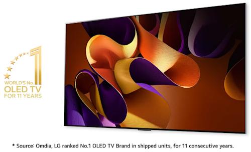 LG 55 tuumainen G4 OLED evo TV seinäkiinnikkeellä (2024)