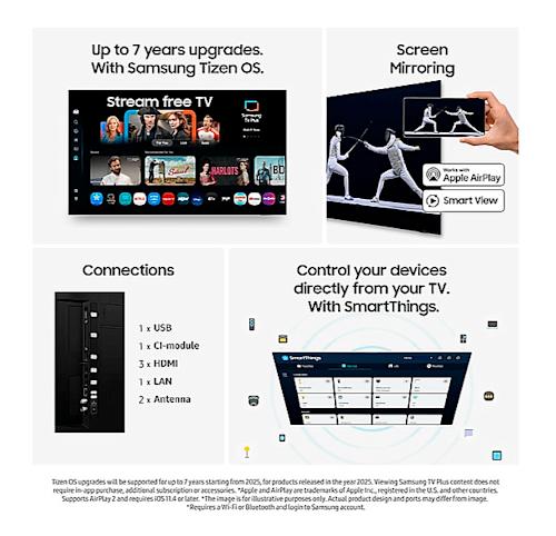 Samsung Q6F 85 tuumainen QLED TV (2025)