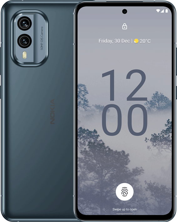 Nokia X30 5G 128GB Sininen