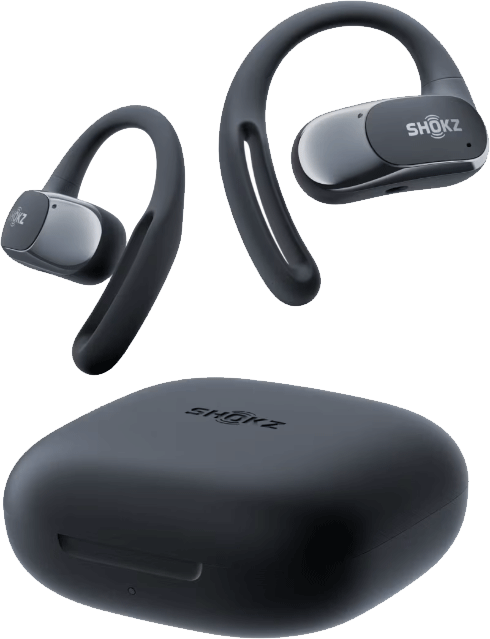 Shokz OpenFit Air -langattomat kuulokkeet Musta