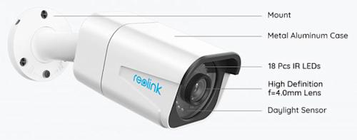 Reolink RLK8-800B4 4K UltraHD PoE -valvontajärjestelmä