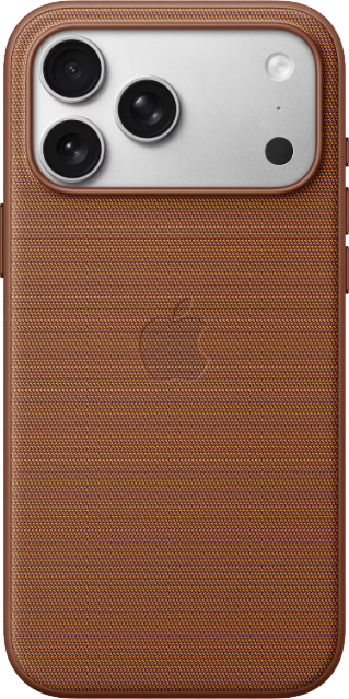 Apple iPhone 17 Pro Max TechWoven -suojakuori MagSafella Punaruskea