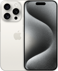 Apple iPhone 15 Pro 5G 1TB Valkotitaani