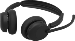 Jabra Evolve3 45 Link390C MS Stereo -langattomat kuulokkeet musta