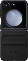 Samsung Galaxy Z Flip5 Flap ECO leather case black