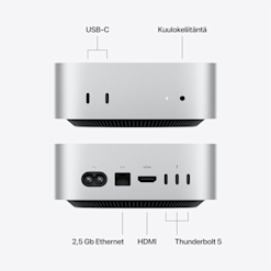 Apple Mac mini (2026) M5 Pro 15-coreCPU/16-coreGPU/24GB/512GB