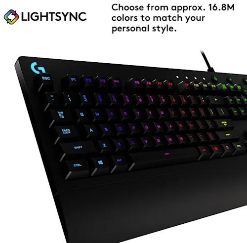 Logitech G213 Prodigy RGB-pelinäppäimistö