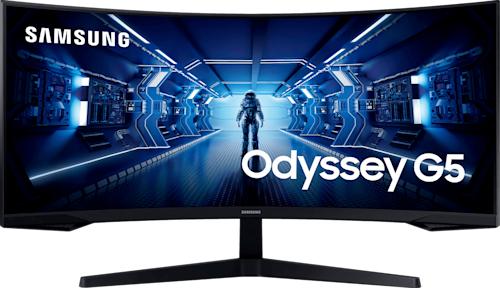 Samsung Odyssey G5 C34G55T kaareva pelinäyttö