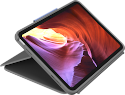 Logitech Rugged Folio -näppäimistökotelo iPadille harmaa