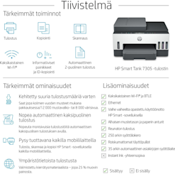 HP Smart Tank 7305 All-In-One -monitoimitulostin