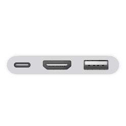 Apple USB-C-Digital AV Multiport -sovitin valkoinen