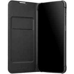 OnePlus 6T Flip Cover -suojakotelo musta