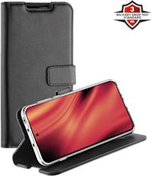 X2O Samsung Galaxy XCover 7 Pro -lompakkokotelo musta