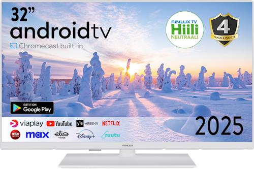 Finlux 32 tuumainen G8 Android TV (2025) Valkoinen