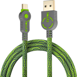 Volutz Micro-USB to USB -kaapeli Moss green 2m