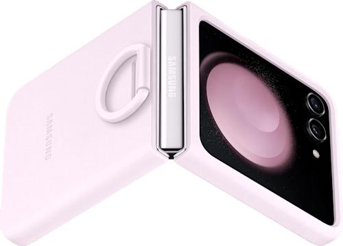 Samsung Z Flip5 Silicone Case with Ring
