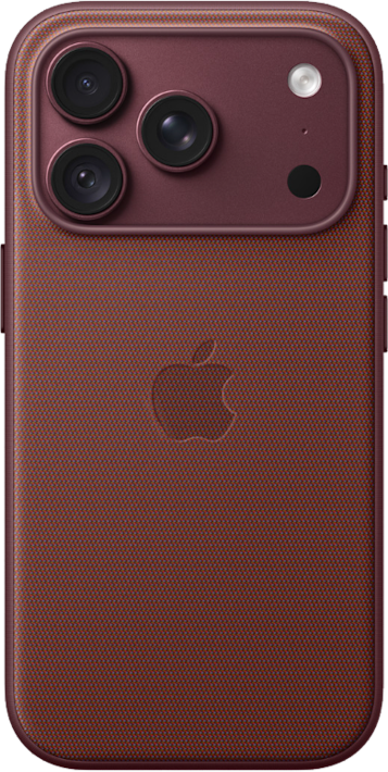 Apple iPhone 18 Pro TechWoven -suojakuori MagSafella Viininpunainen