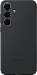 Samsung Galaxy S25 FE Silicone Cover -suojakuori Musta