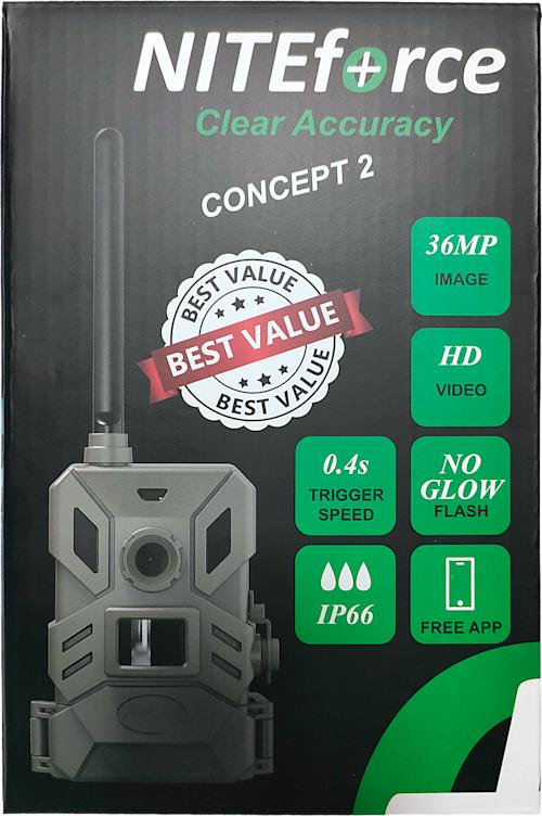 NITEforce Concept 2 4G LTE 36MP -riistakamera