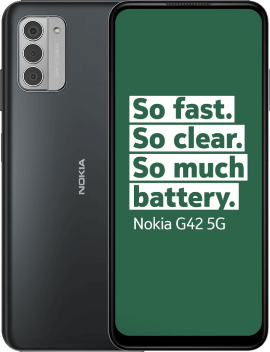 Nokia G42 5G 6GB/128GB Harmaa