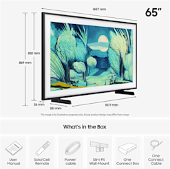 Samsung The Frame 65 tuumainen QLED 4K TV (2025)