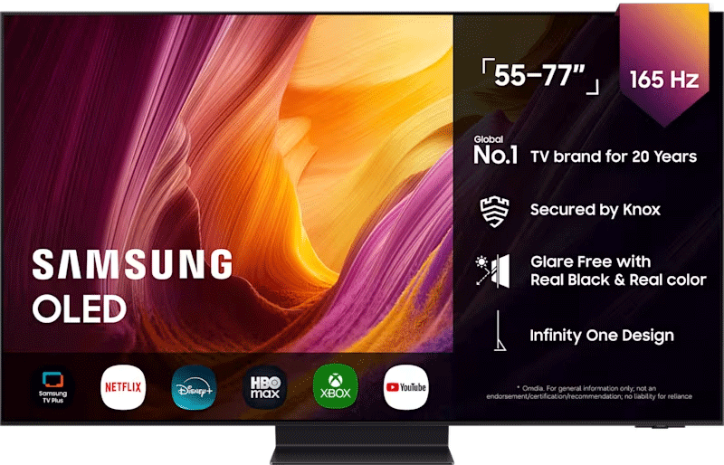 Samsung S95H 77 tuumainen OLED 4K TV (2026)