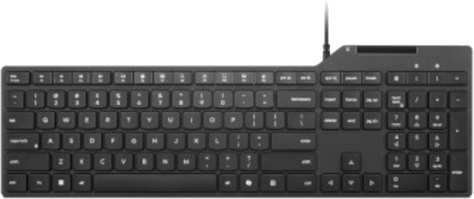 Lenovo Smartcard Wired Keyboard 5000 -näppäimistö (suomi/ruotsi)