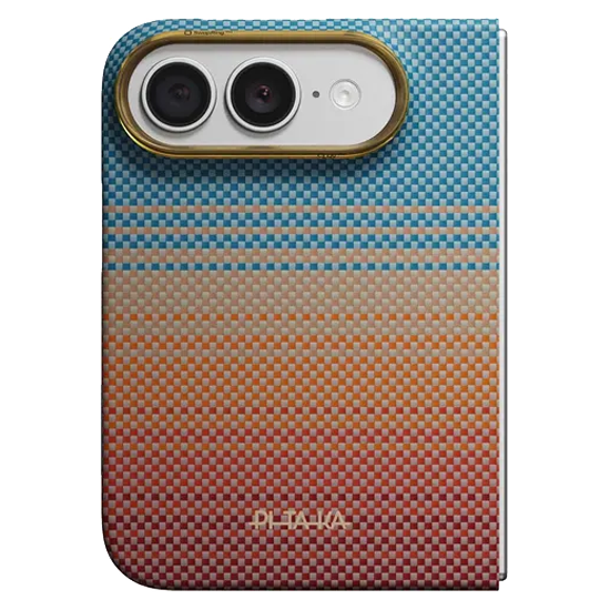 Pitaka Apple iPhone Duo Edge MagSafe -suojakuori Sunset 2.0
