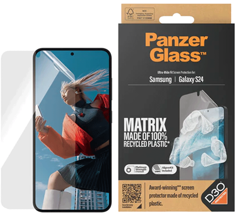 PanzerGlass Matrix Samsung Galaxy S24 -näytönsuojakalvo