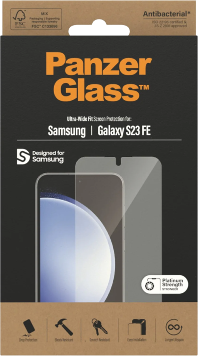 PanzerGlass Samsung Galaxy S23 FE -näytönsuojalasi