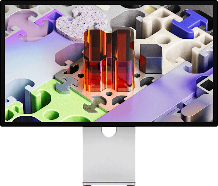 Apple Studio Display XDR kallistus- ja korkeussäädöllä