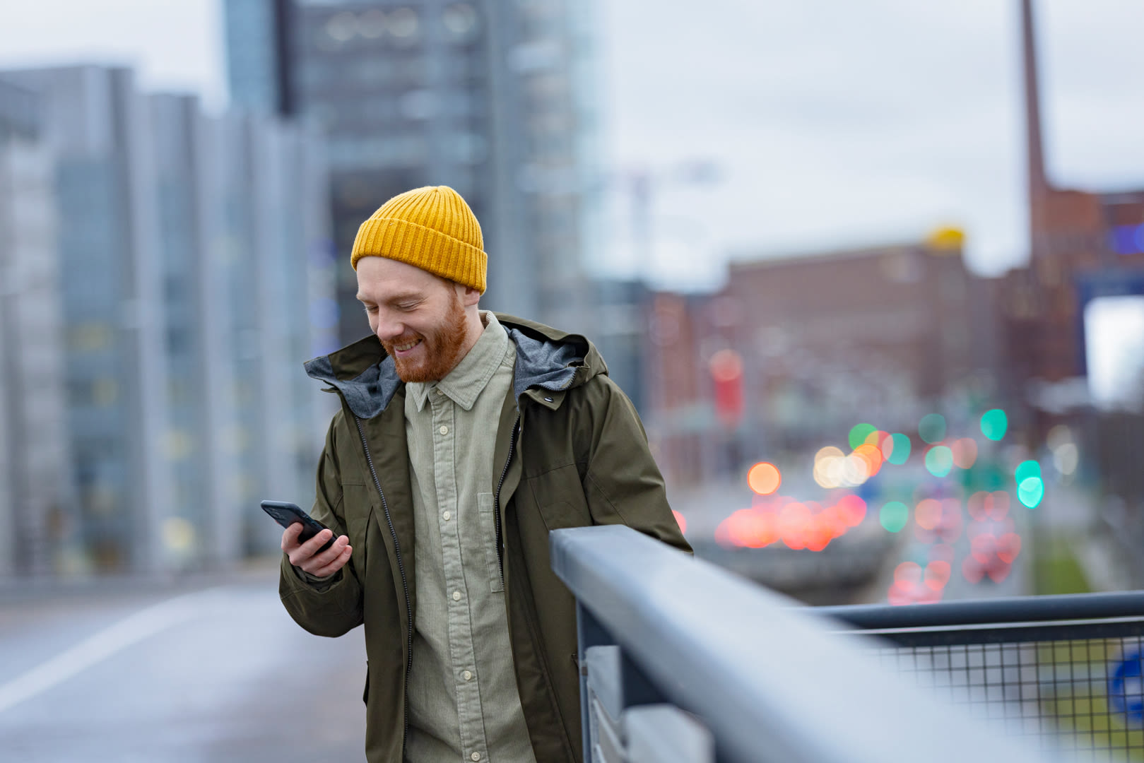 Man with a phone