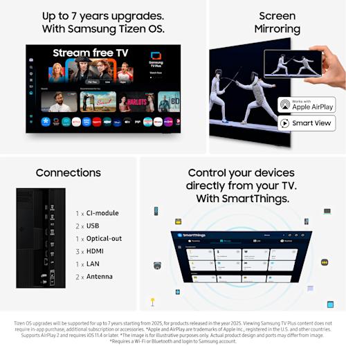 Samsung Q8FA 85 tuumainen QLED TV (2025)
