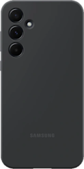 Samsung Galaxy A55 -suojakuori Silicone Case Musta