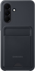 Samsung Galaxy A37 Card Slot Case -suojakuori musta