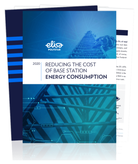 Kuva Elisan Reducing the cost of base station energy consumption -julkaisusta