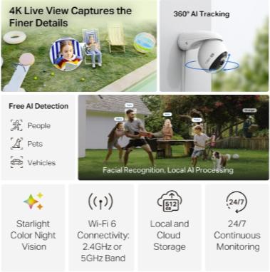 TP-Link Tapo C560WS valvontakamera