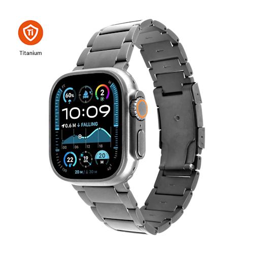 FIXED Titaaniranneke Apple Watch 42/44/45/46/49 mm